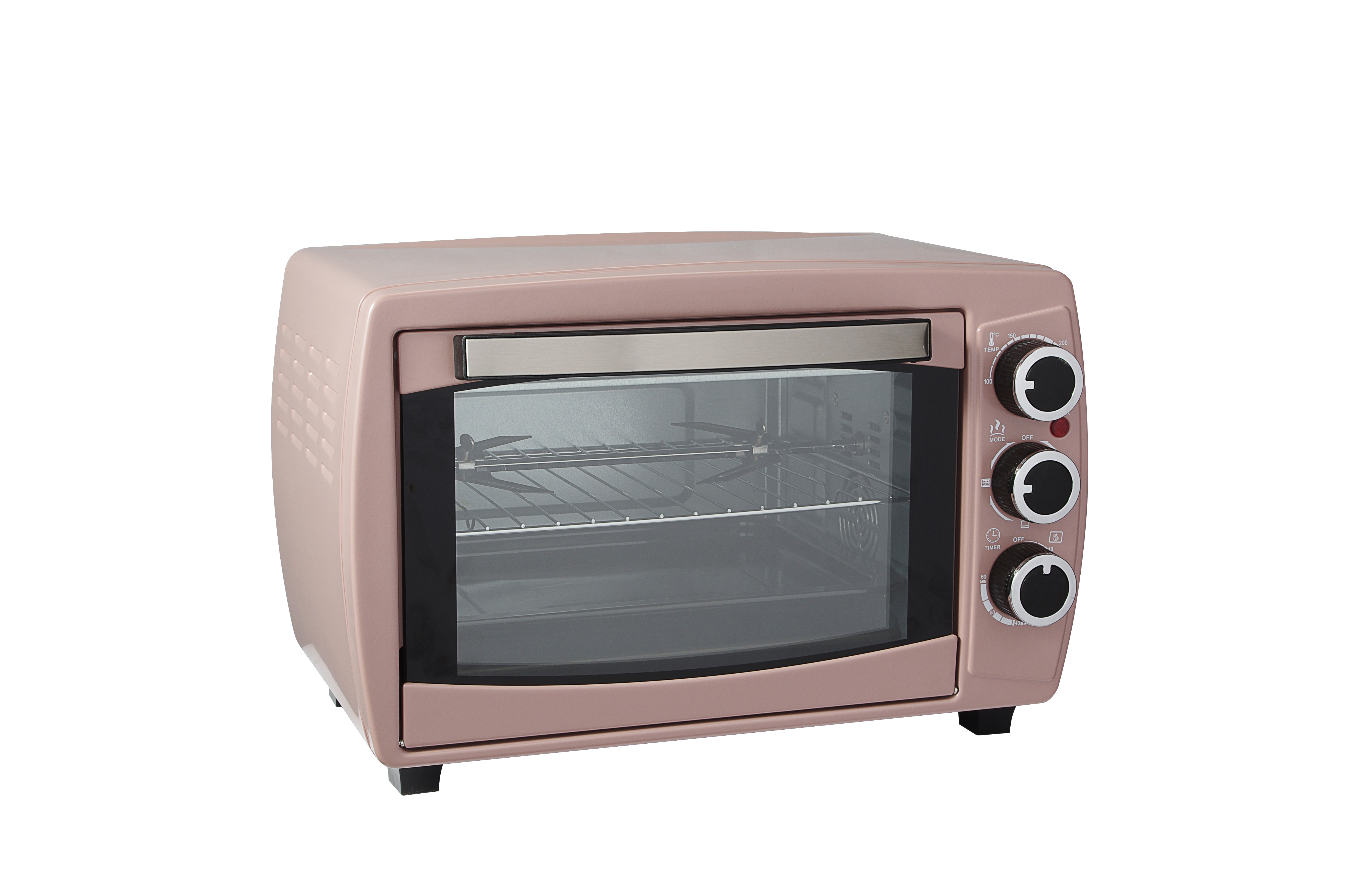 Pink toaster oven