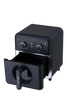 6L Air fryer 2 knobs control Black HL-0602K