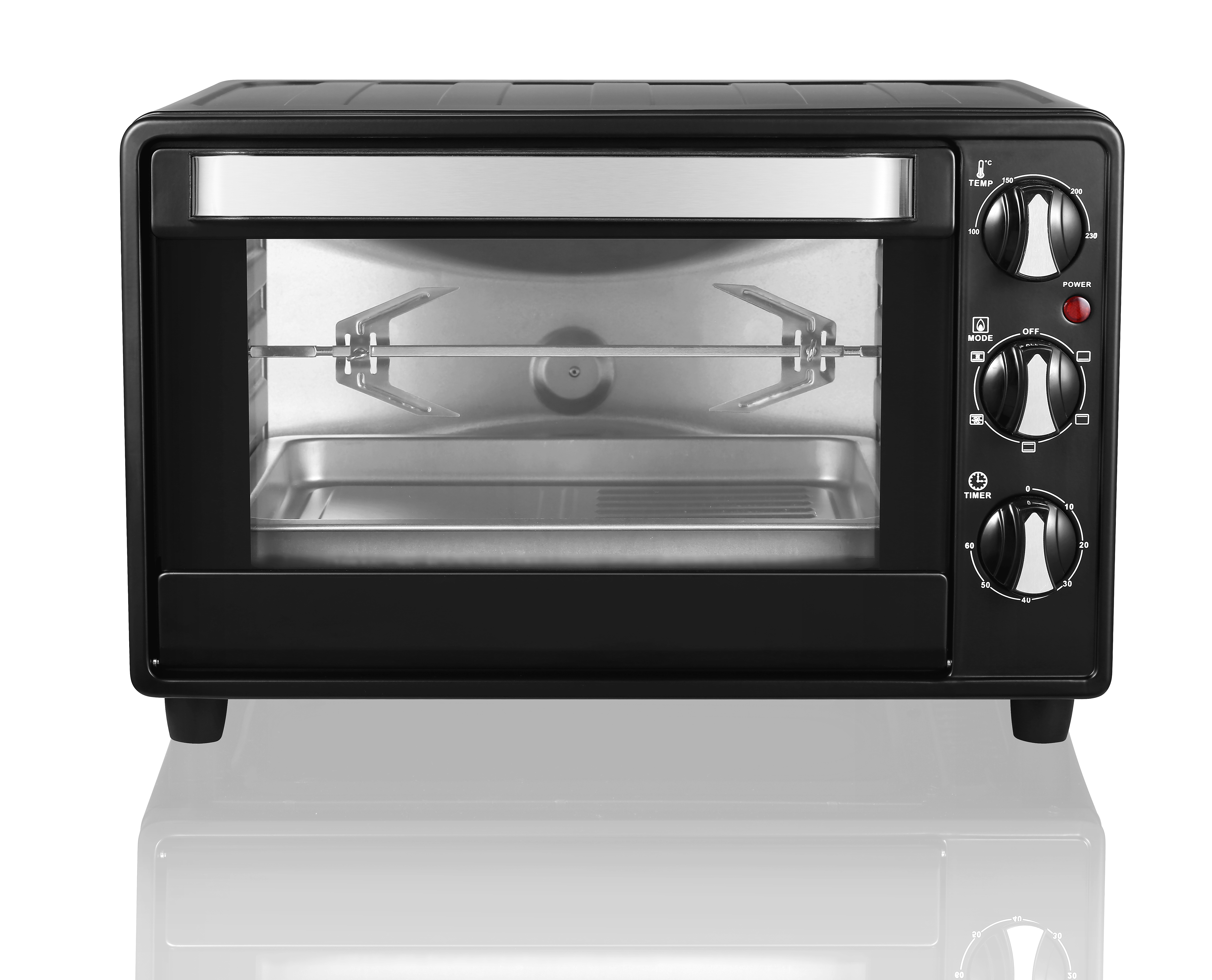 23L Toaster Oven-Black HL-2302