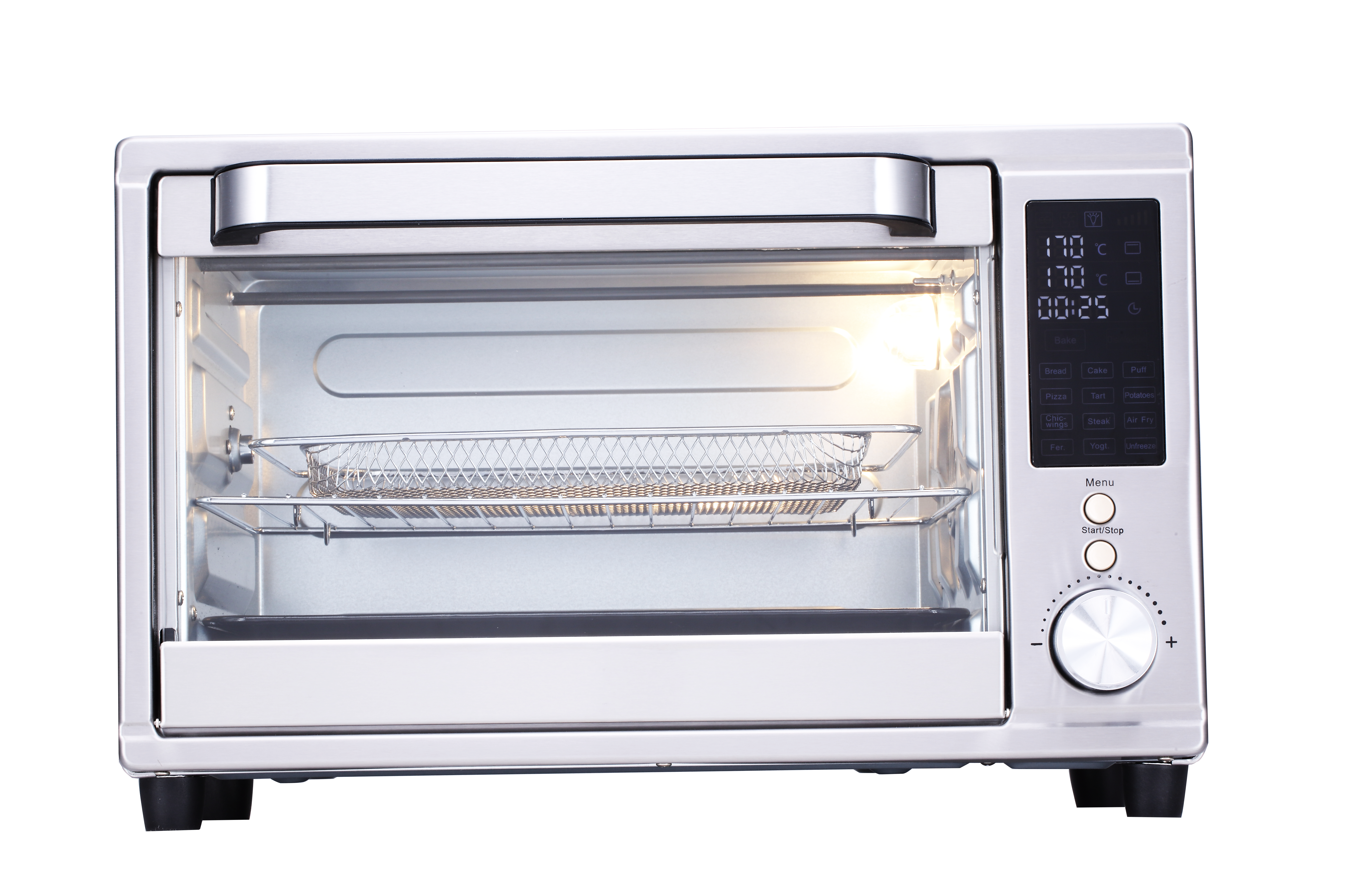 28L Digital Air Fryer Oven_ HL-28ARCL Stainless steel