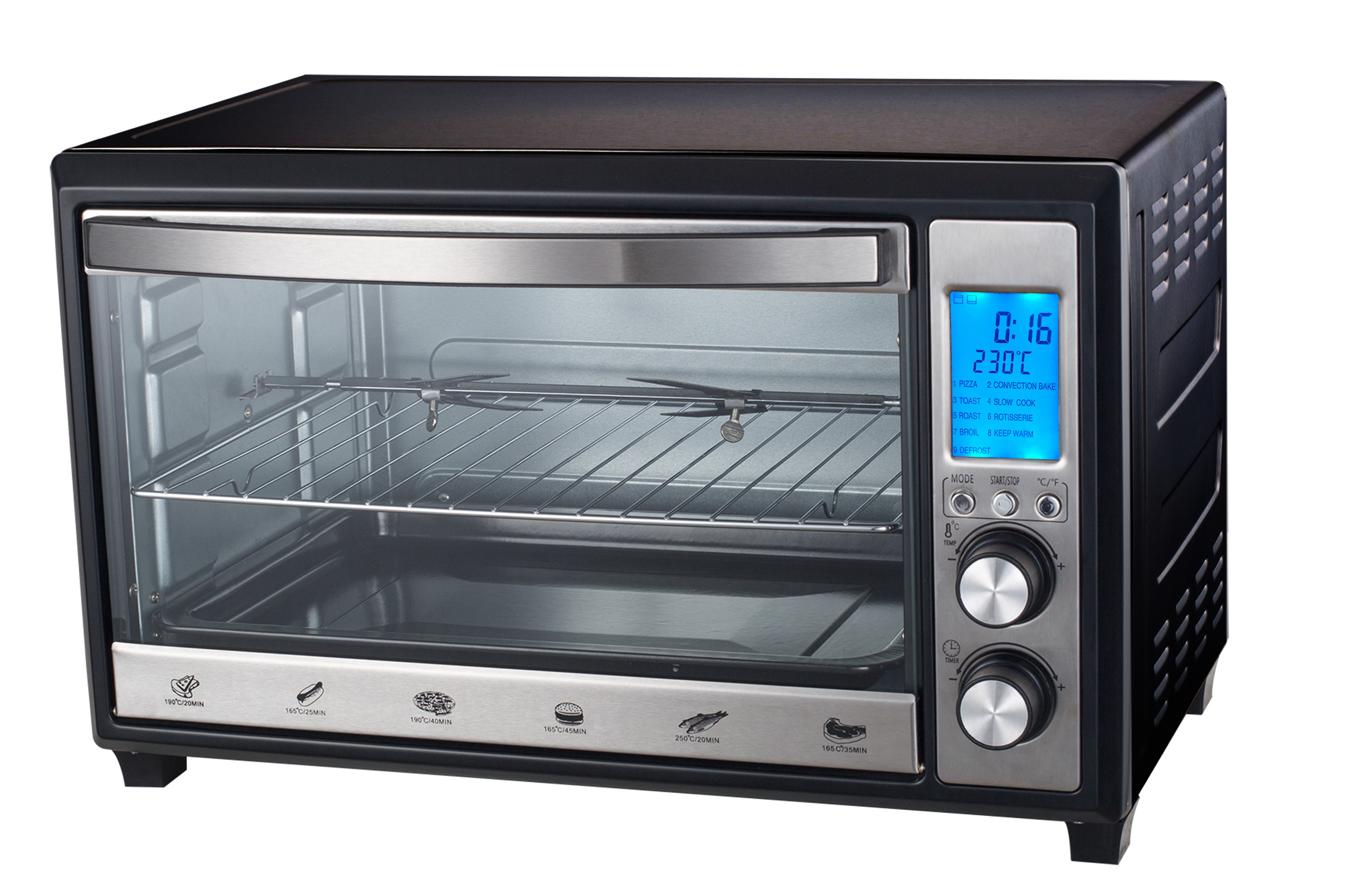 33L Digital Electric Oven with Knob HL-3302E SS