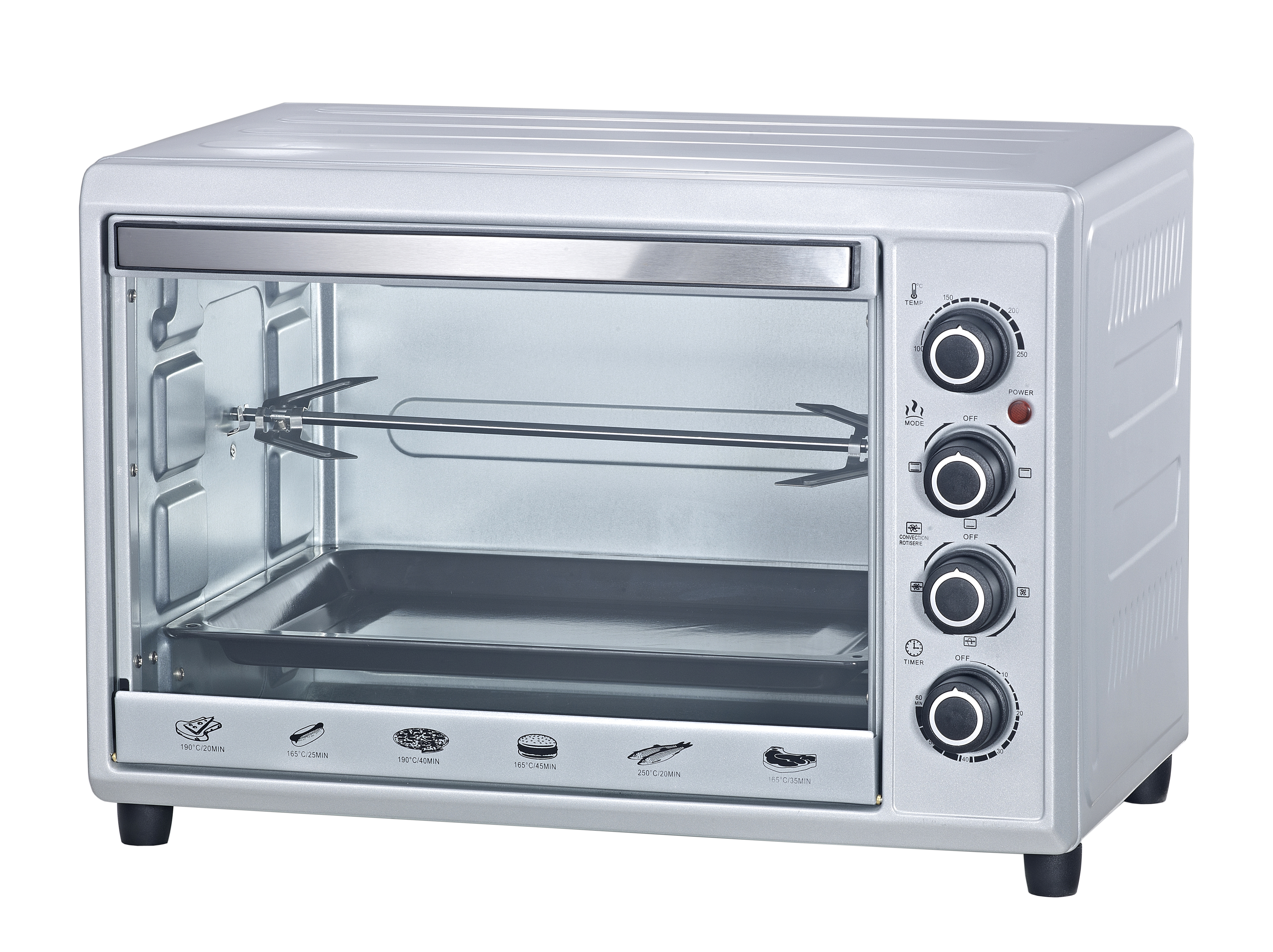 38L Toaster Oven_HL-3801 Slivery 