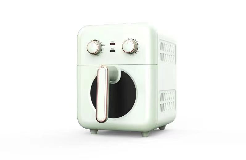 6L Air fryer 2 knobs control Black HL-0602K